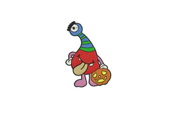 A Designer's Look at the Sweet Small Head Trick or Treat Embroidery