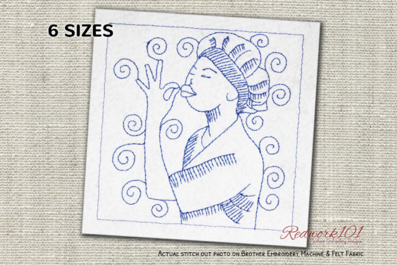 A Designer's Review of the Female Chef Tasting Embroidery Design