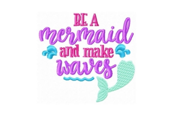 A Designer's Review of the Mermaid Makes Waves Embroidery Design