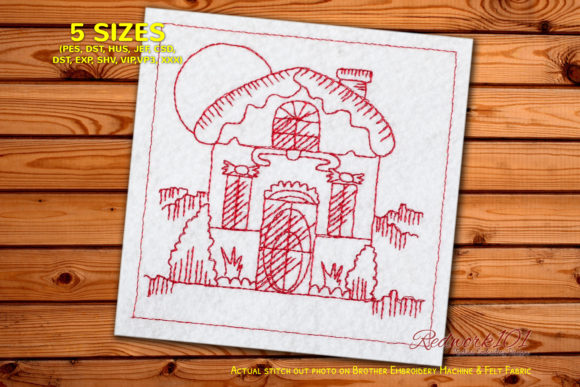 A Gingerbread House Embroidery Design Review for Real Projects