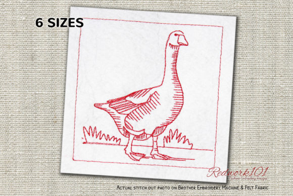 A Goose Design for Sweet and Cozy Handmade Gifts