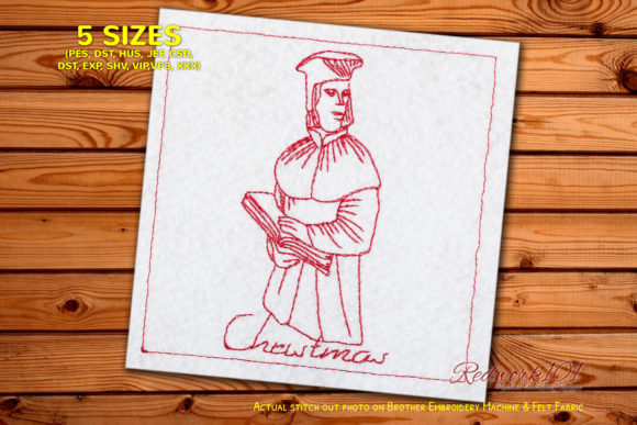 A Warm & Classic Saint Nicholas Embroidery Review