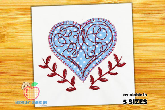 An Appliqué Heart for Holiday Connection