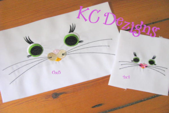 Cat Eyes and Nose Embroidery Design Review