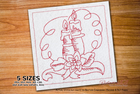 Christmas Candles Embroidery Design: A Designer's Hands-On Review
