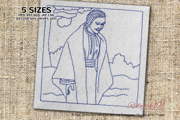 Crafting a Classic: The Nativity Scene Redwork Review