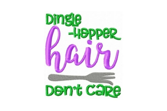 Dingle Hopper Hair Don't Care Embroidery Review for Business