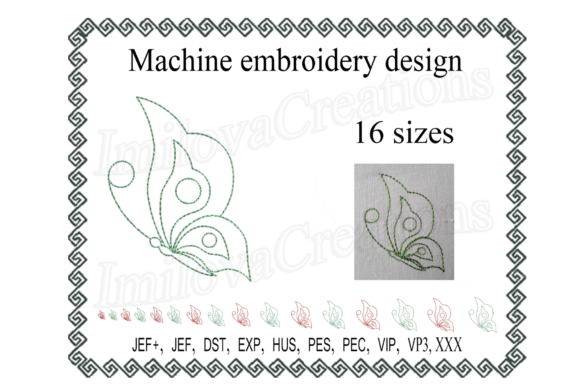 Embroidery Designer's Review: A Butterfly Design for Boutique Sweats