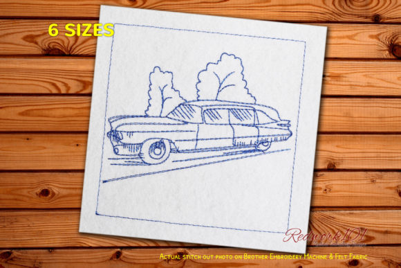 Evaluating the 1959 Cadillac Miller Machine Embroidery File