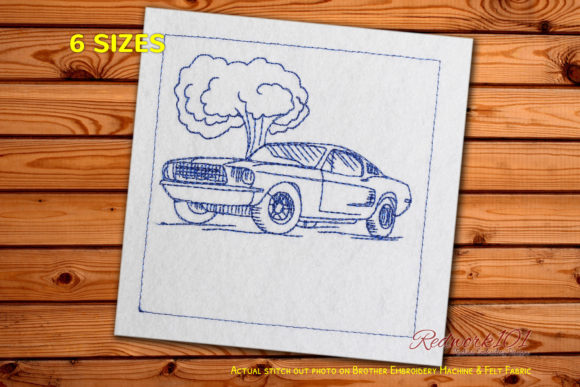 From Classic Car to Classic Gift: A Designer's Mustang Redwork Review