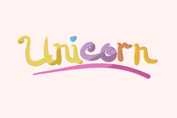 Unicorn Letter Embroidery: A Designer's Review for Personalized Gifts